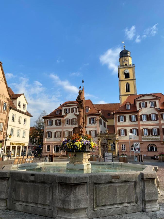 Hotel Central Bad Mergentheim Buitenkant foto