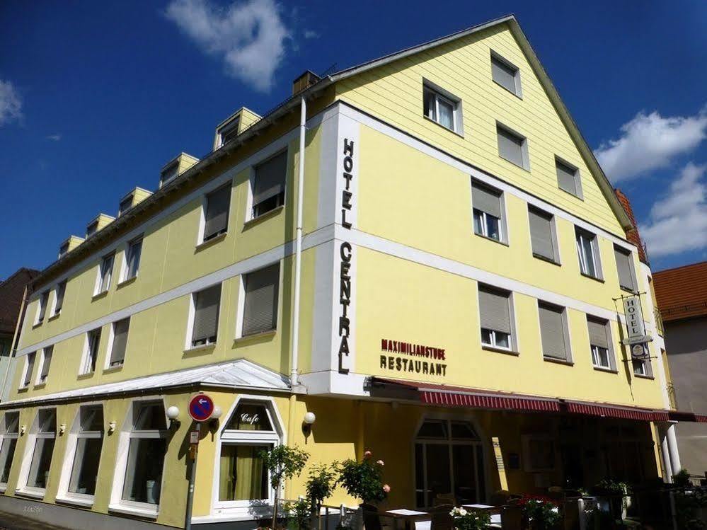 Hotel Central Bad Mergentheim Buitenkant foto